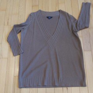 Misook Collection Deep V neck pull over sweater size XL